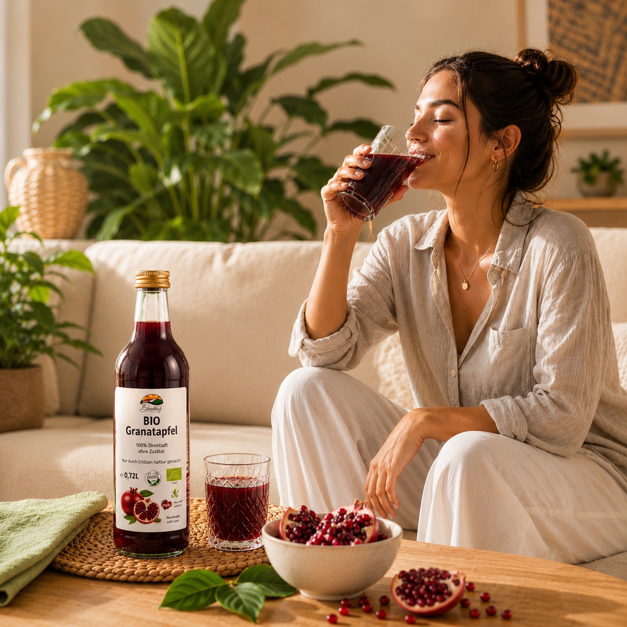 BLEICHHOF® pomegranate juice - direct juice, vegan (1x0,72L)