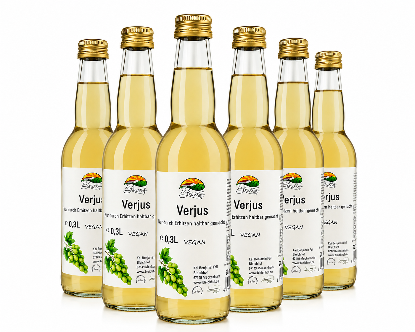 BLEICHHOF®  Sauerkirschsaft - Direktsaft, vegan (6x0,3l)