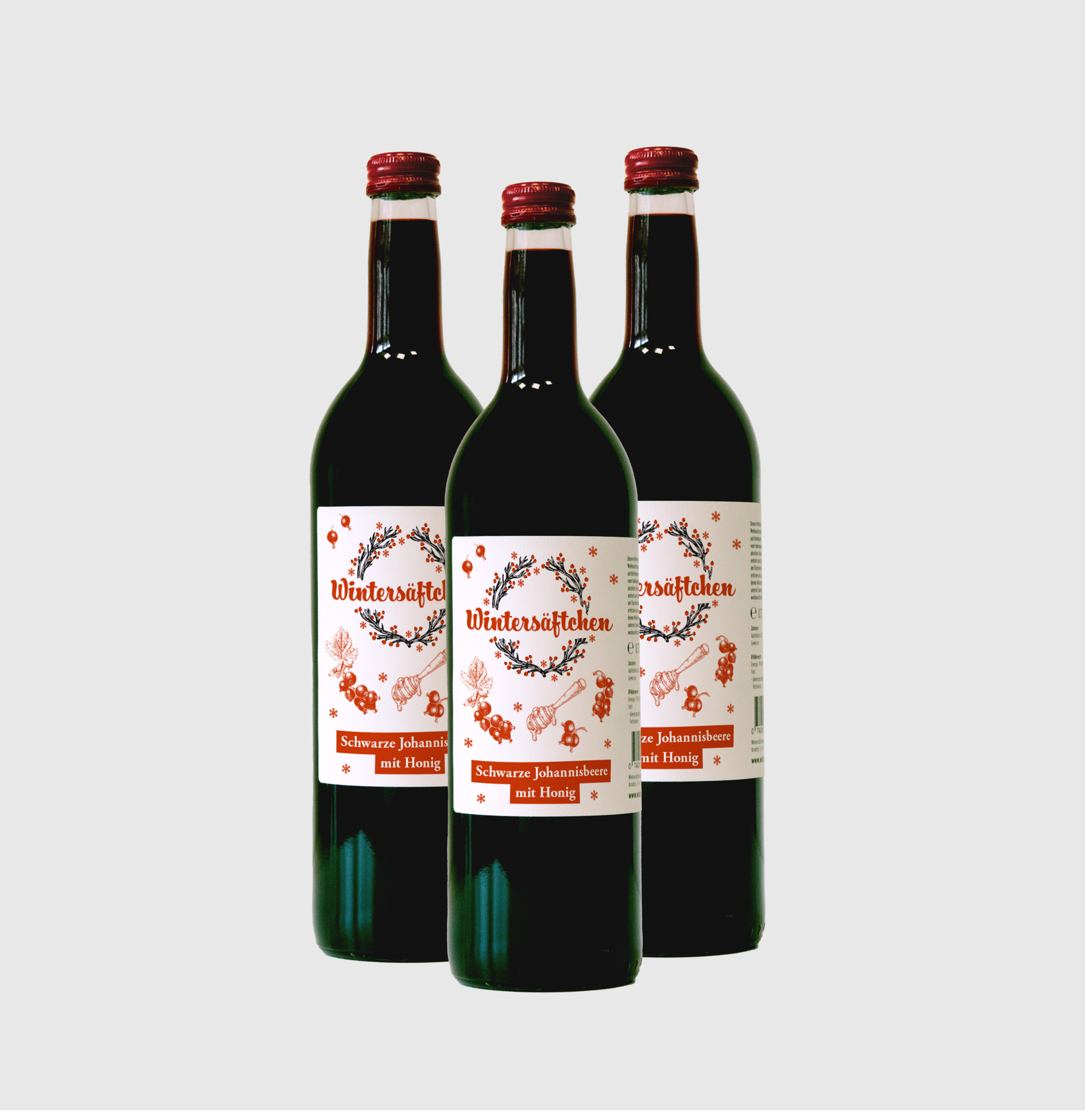 WINTERSÄFTCHEN® Schwarze Johannisbeere mit Honig (3x0,72l) WINTERSÄFTCHEN® Schwarze Johannisbeere mit Honig (3x0,72l)