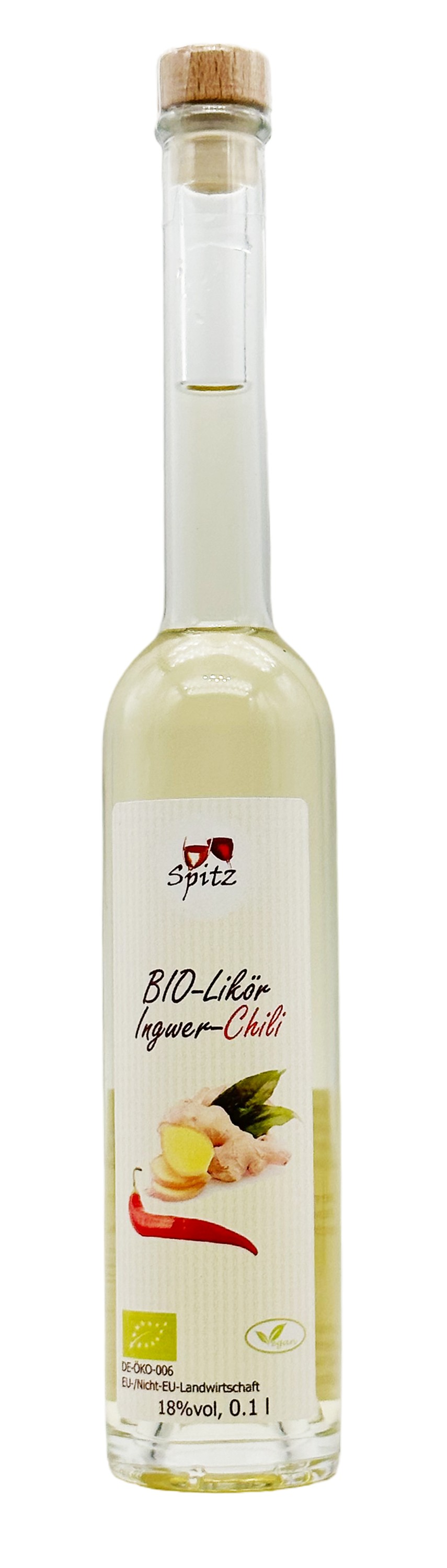 Organic Ginger Chili Liqueur 18%vol. (1 x 0,1l)