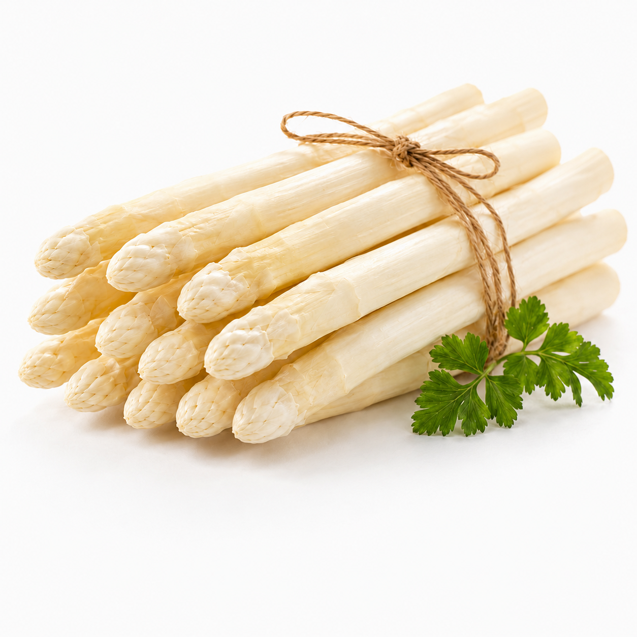 Bleichhof Bleichspargel (geschält und vakuumiert) - besonders lecker » aus eigenem Anbau « 100% naturbelassen - Premium-Qualität - erstklassiges gesundes Gemüse - weiß - 2 kg