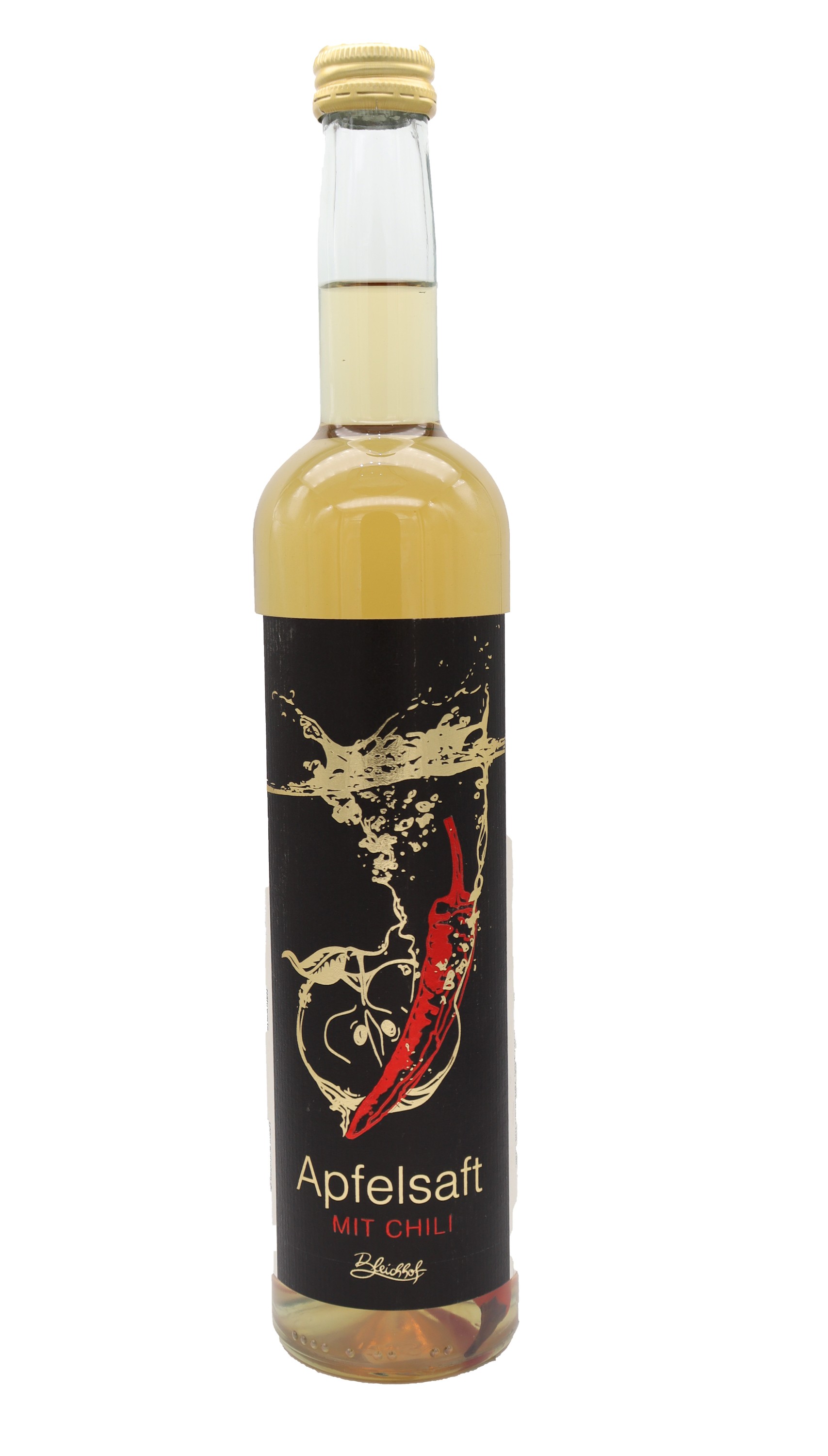 BLEICHHOF® Apfelsaft mit Chili - Direktsaft, vegan (1x0,47l) BLEICHHOF® Apfelsaft mit Chili - Direktsaft, vegan (1x0,47l)