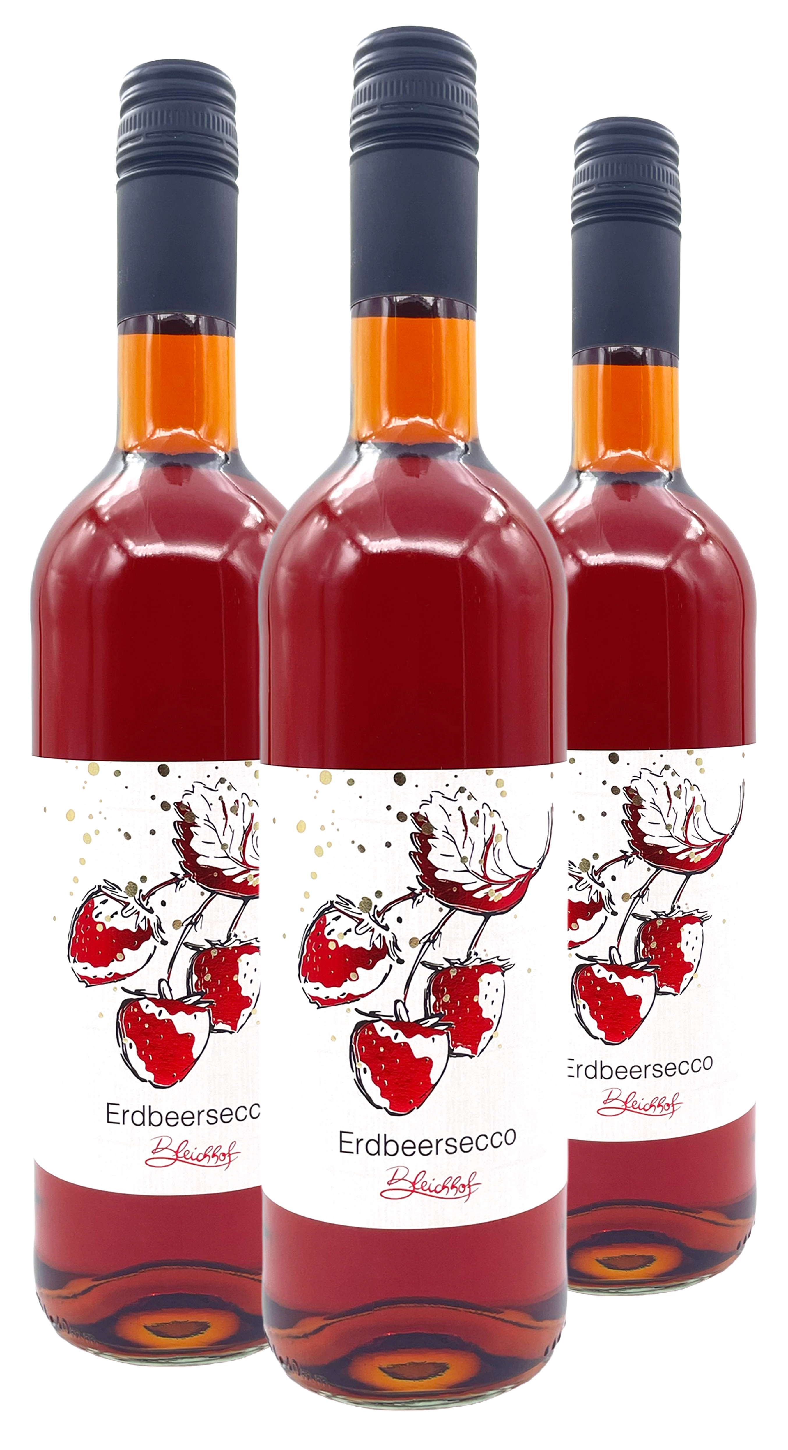 BLEICHHOF® Strawberry Sparkling Wine 9.0% vol. (6x0.75l) BLEICHHOF® Strawberry Sparkling Wine 9.0% vol. (6x0.75l)