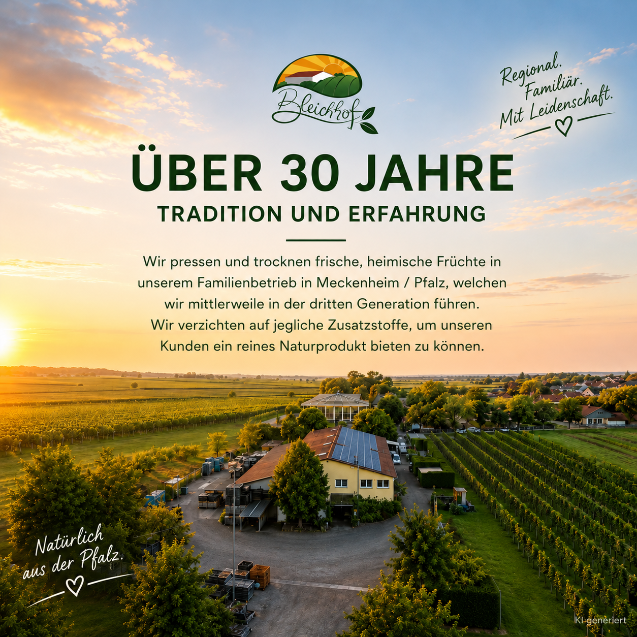 BLEICHHOF® Äpfel Mariered - süß-herbe knackige Sorte aus der Pfalz (3kg)
