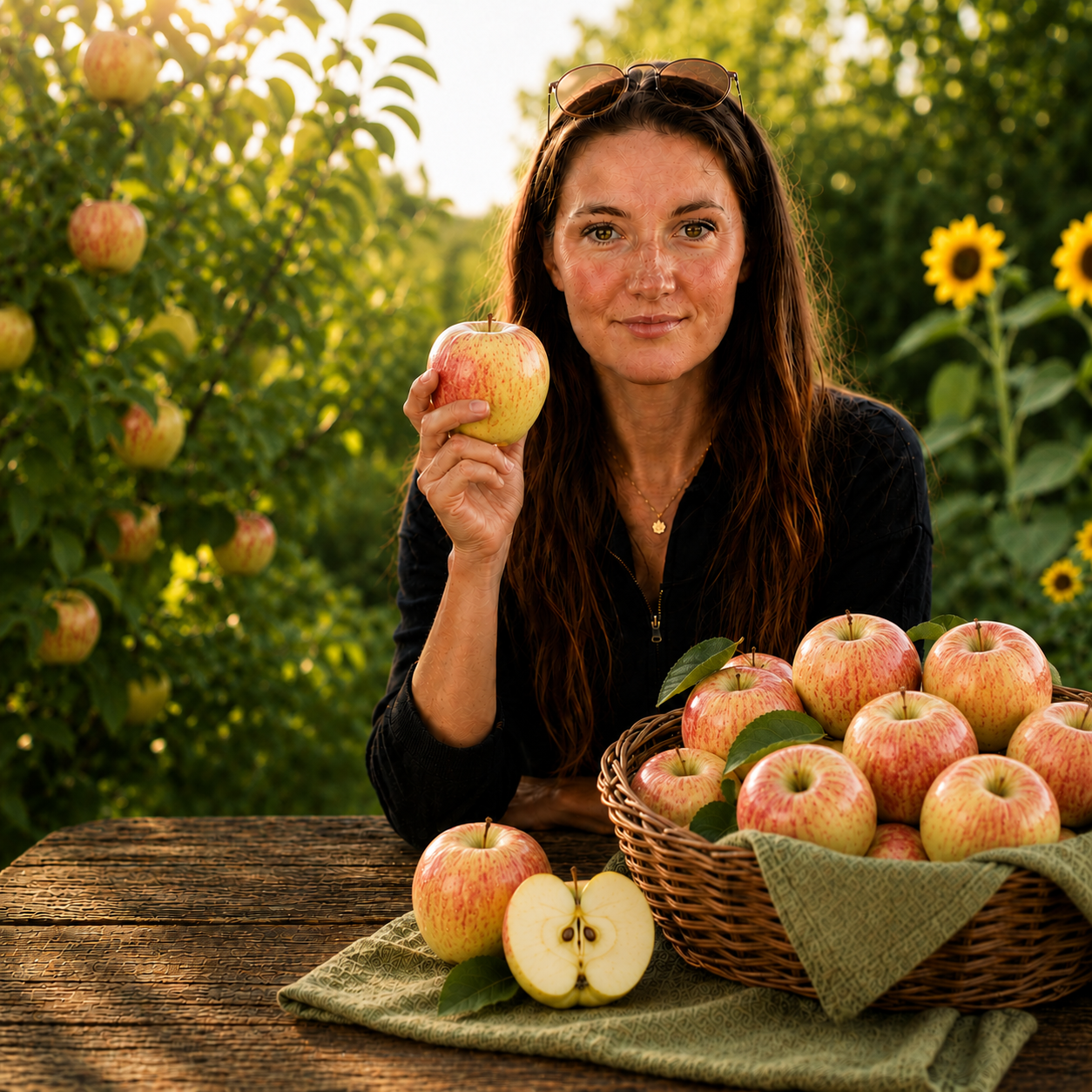 BLEICHHOF® Rubinette apples - juicy, finely tart Cox orange flavor, from the Palatinate, new harvest (3kg)
