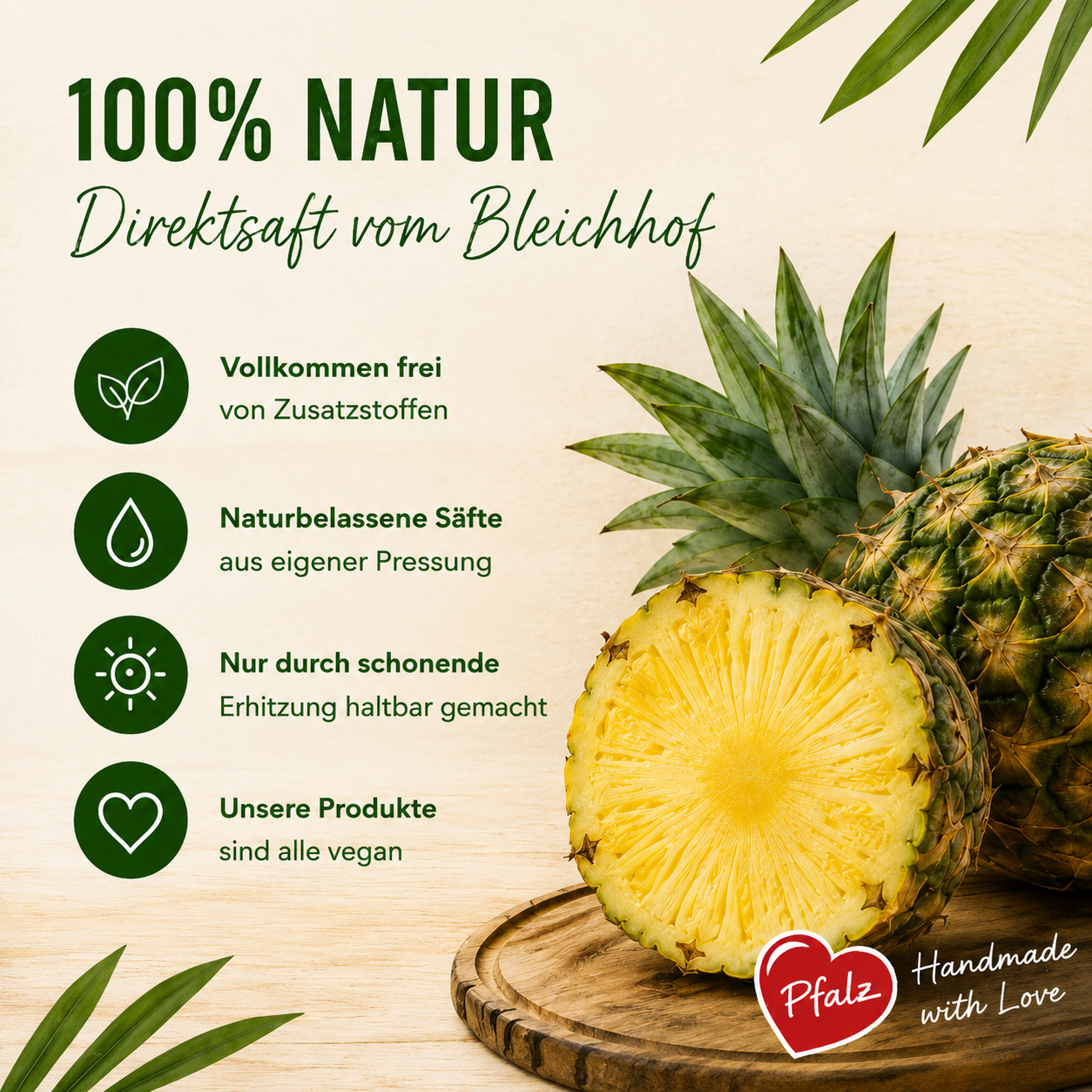 BLEICHHOF® Cranberry juice - direct juice, vegan (6x0.72L)