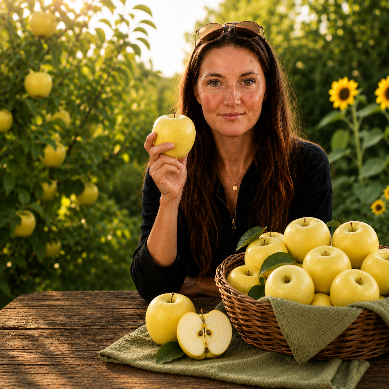 BLEICHHOF® Apples Sonnenglanz - Allergy-friendly, fruity and tart variety from the Palatinate, new harvest (10kg)
