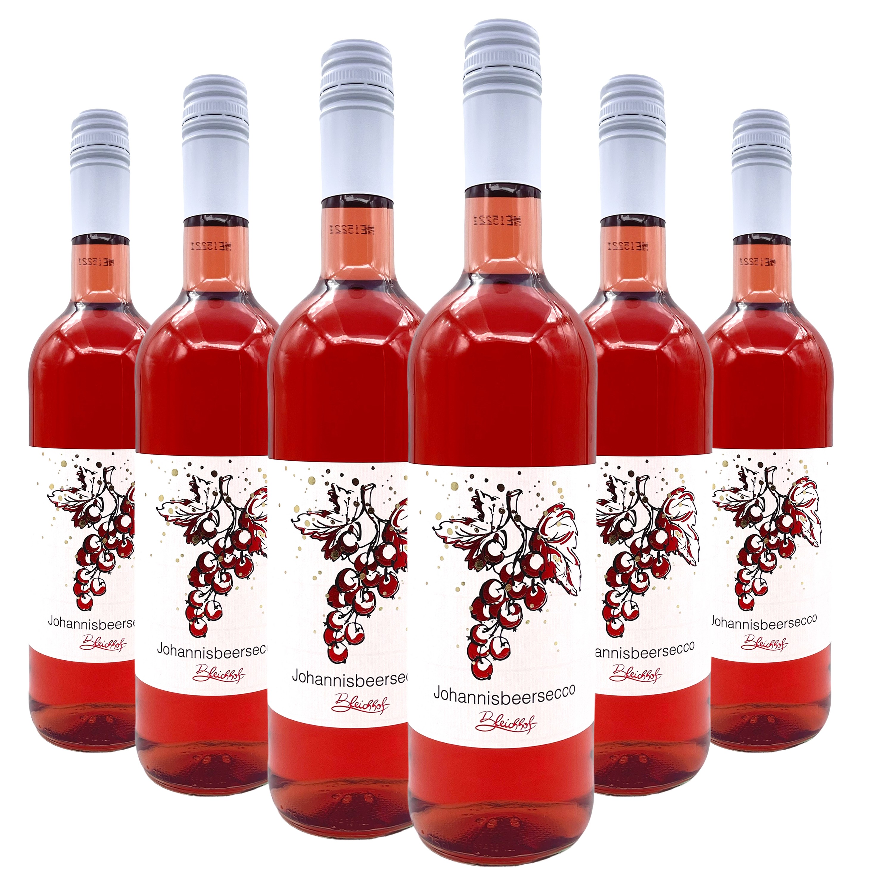 BLEICHHOF® Johannisbeersecco (rot) 10,5% vol. (6x0,75l) BLEICHHOF® Johannisbeersecco (rot) 10,5% vol. (6x0,75l)
