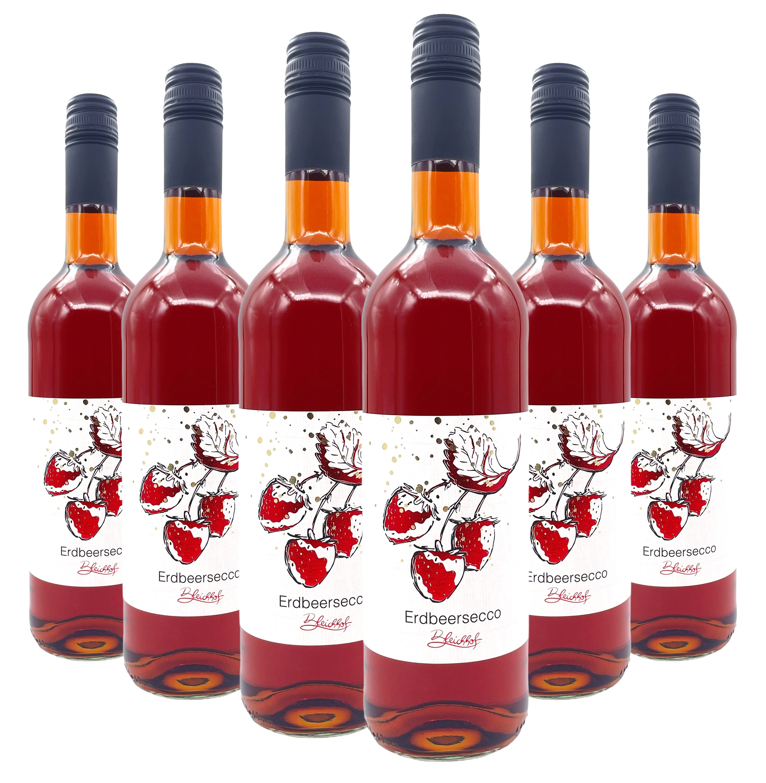 BLEICHHOF® Strawberry Sparkling Wine 9.0% vol. (6x0.75l) BLEICHHOF® Strawberry Sparkling Wine 9.0% vol. (6x0.75l)