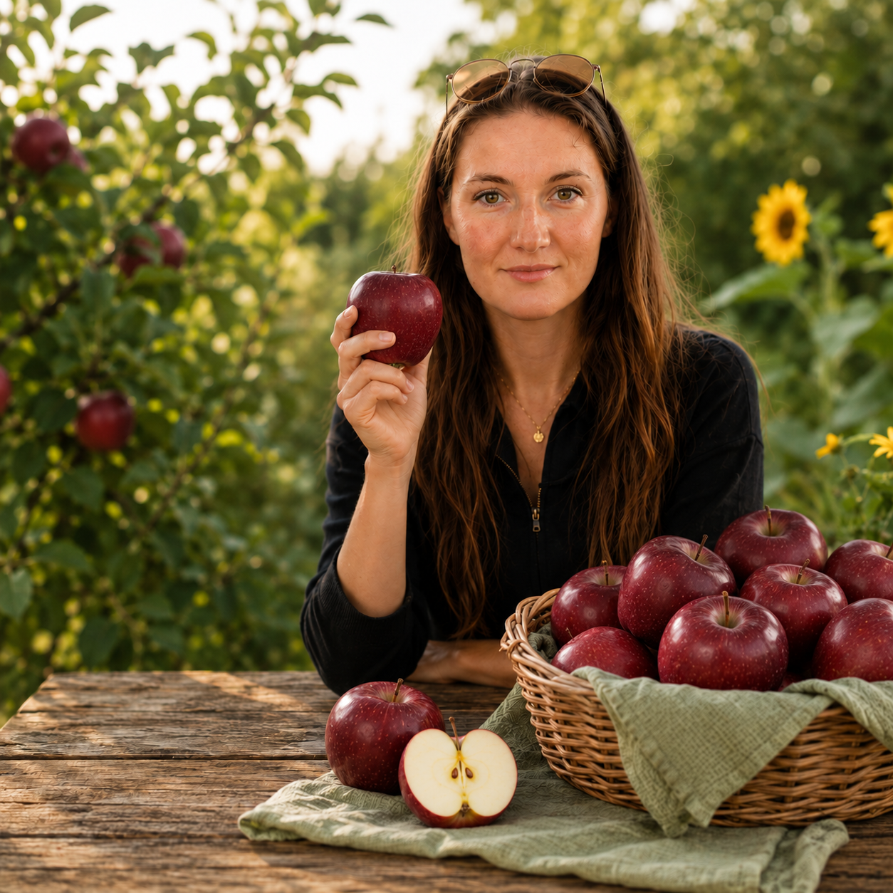BLEICHHOF® Rubinette apples - juicy, finely tart Cox orange flavor, from the Palatinate, new harvest (3kg)
