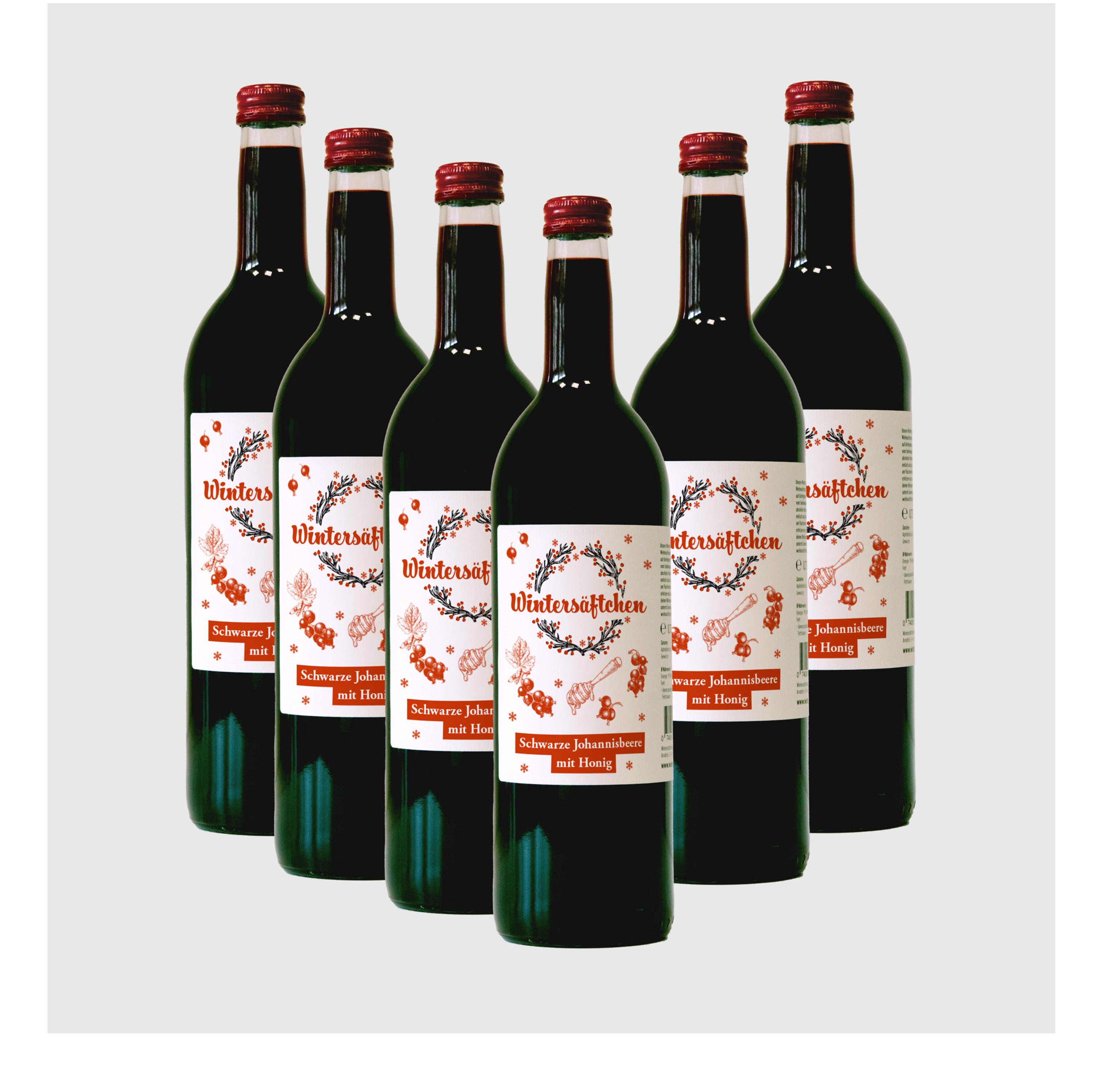 WINTERSÄFTCHEN® Schwarze Johannisbeere mit Honig (6x0,72l) WINTERSÄFTCHEN® Schwarze Johannisbeere mit Honig (6x0,72l)