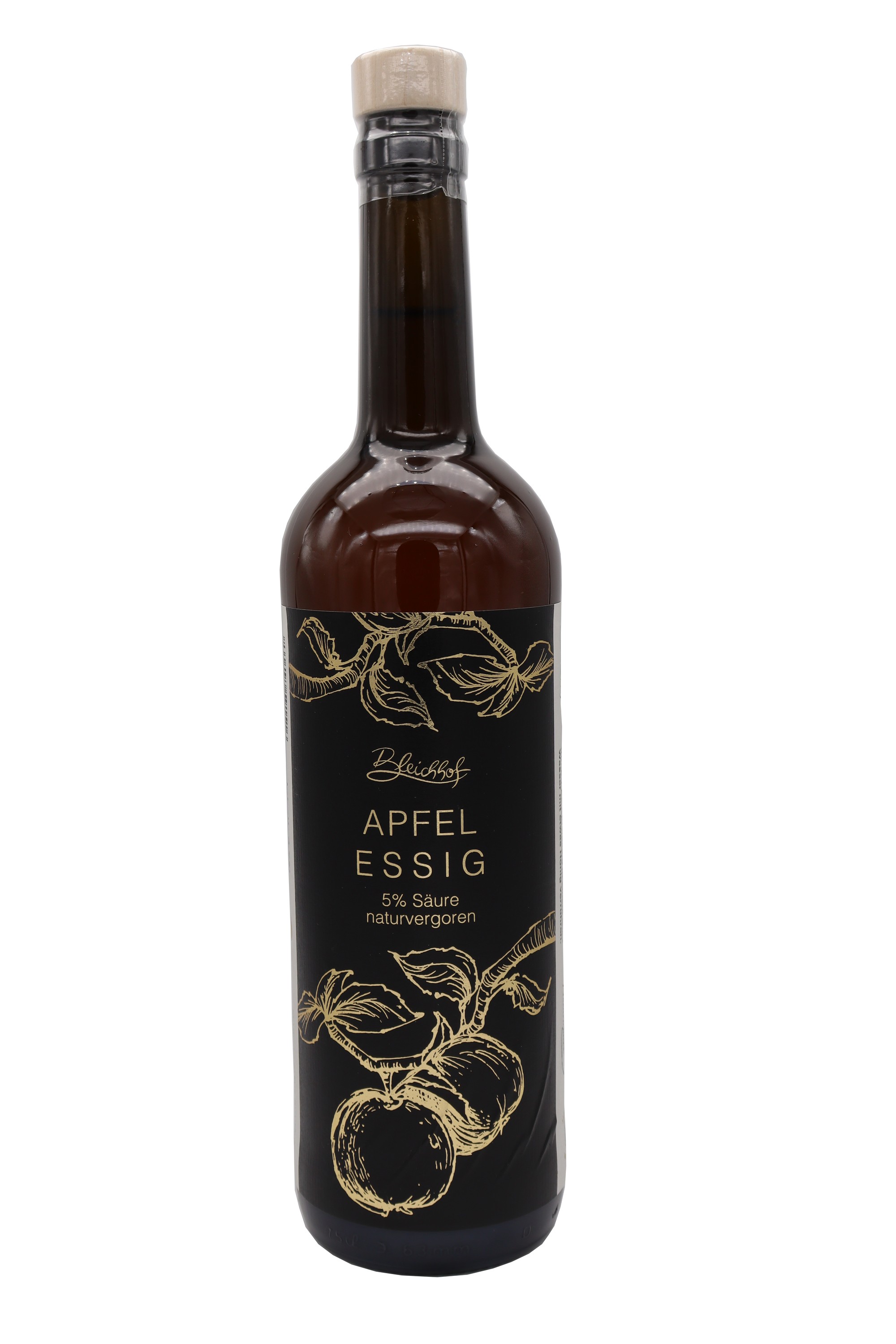 BLEICHHOF® Apfelessig - naturvergoren, 5% Säure, vegan (1x0,75l) BLEICHHOF® Apfelessig - naturvergoren, 5% Säure, vegan (1x0,75l)